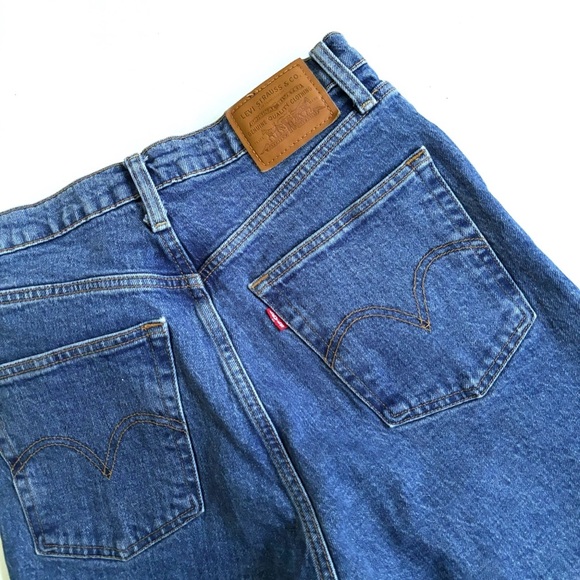 Levi’s Ribcage Straight High Rise Jeans Georgie 29 - Picture 10 of 13